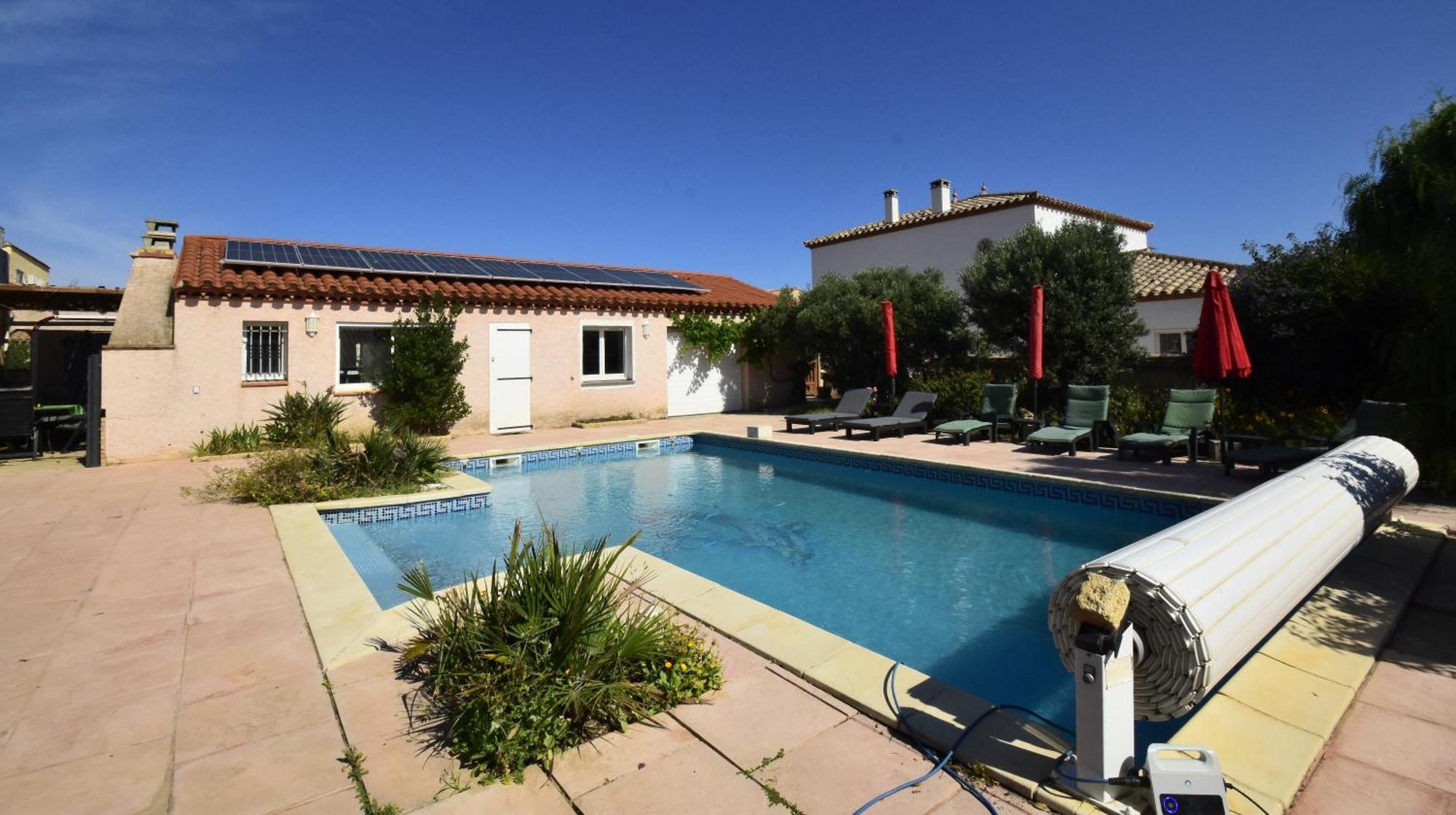 Vila Les 2 Dauphins Le Barcarès Exteriér fotografie
